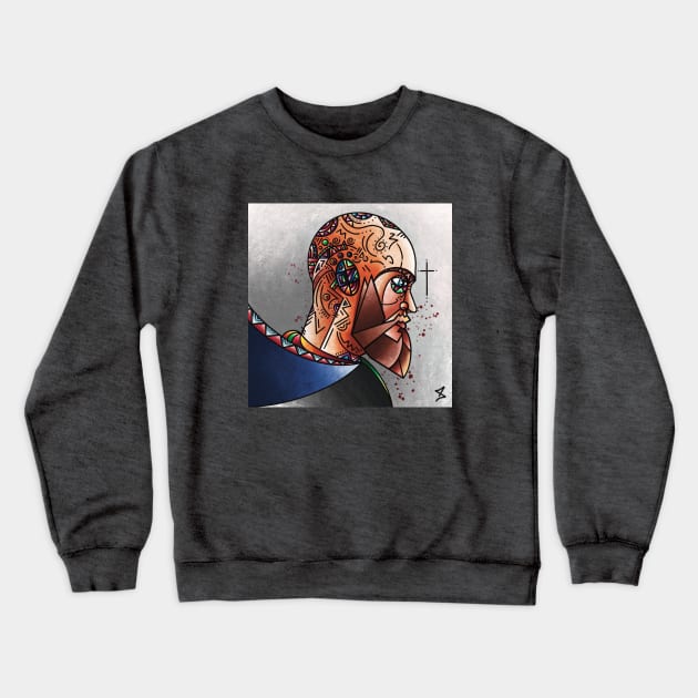 King Ragnar Crewneck Sweatshirt by aGoM